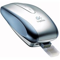 Logitech V500 Cordless Optical Notebook Mouse