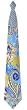 Print Paisley-Aqua blue