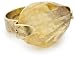 Citrine by the Stones "Balagan" Citrine Stone Ring 18k Gold-Plated, Size 7