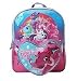 My Little Pony Ponyville Celebration Castle Rainbow Design Backpack With Heart Shape Lunch (Utilities) Bag