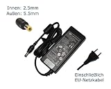 Zoom Produkt-Bild: Netzteil f&uuml;r Fujitsu-Siemens Esprimo Mobile V5535 Notebook Laptop Ladeger&auml;t Aufladeger&auml;t, Charger, AC Adapter, Stromversorgung kompatibles Ersatz (12 Monate Garantie, einschlie&szlig;lich kostenlosem EU-Netzkabel) - "Laptop Power" gebrandmarkt