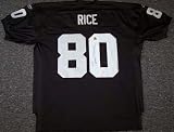 Jerry Rice Autographed/Hand Signed Oakland Raiders Reebok Authentic Jersey PSA/DNA #K09688