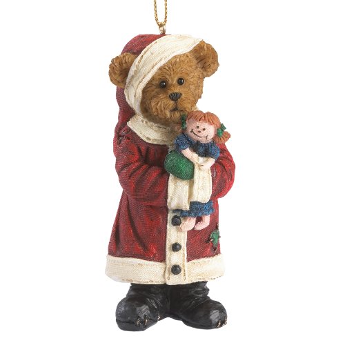 Boyds Resin Ho Primitive Santa Ornament