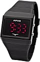 APUS Delta Black-Red Montre LED pour Hommes Point Culminant de Design