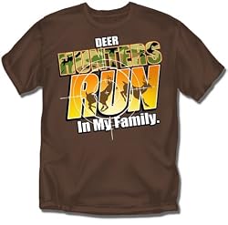 Deer Hunters Run in my Family - Hunting T-Shirt - Youth