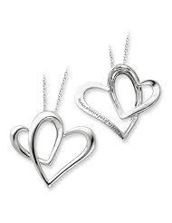 Sterling Silver Mother A Part Of My Heart 18in Necklace