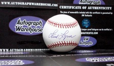 Fred Lynn Autographed/Hand Signed MLB Baseball