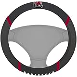 FANMATS NCAA University of South Carolina Gamecocks Polyester Steering Wheel Cover