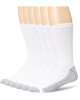 Hanes Men's 6-Pack Cushion Crew Socks
