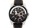 Timex Mens Retrograde Black Leather Strap Watch - T2M428PF