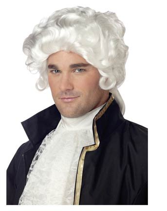 Colonial Man Economy Wig Adult