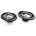 2 X Auna 6x9 In car Hifi Speakers 900w Max Black