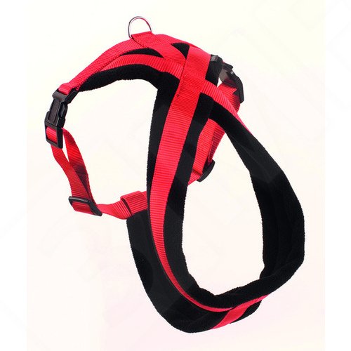 Karlie 65439 Art Sportiv Plus Geschirr Cross 25 mm 74-100 cm schwarz/rot Preisvergleich