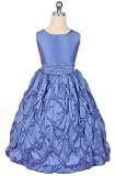 New Lilac Iridescent Flower Girl Smocked Taffeta Dress ~ Sz 2 to 10 Girls