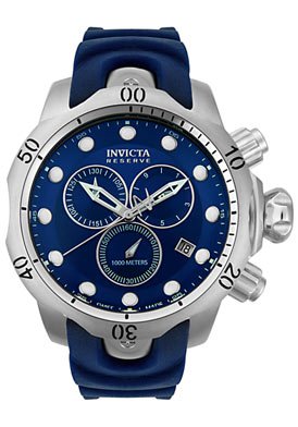Men's Reserve Chronograph Blue Rubber