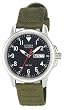 Citizen #BM8180-03E Men's Eco Drive Military Canvas Strap Watch