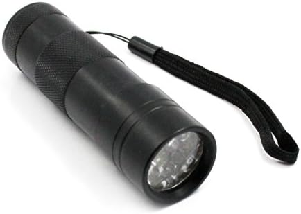 PWOW® 12 LED UV Flashlight Insect Detector Finder