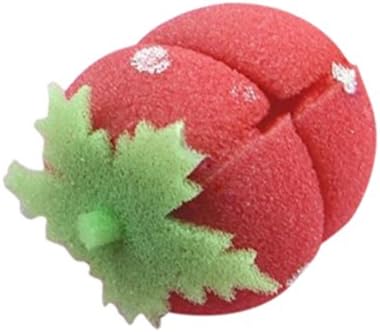 Great Deal(TM) 6pcs Large Strawberry Balls Sponge Hair Curler Rollers