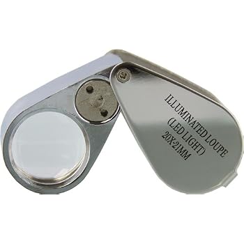 Set A Shopping Price Drop Alert For SE Illuminated Loupe with LED Light - 20X