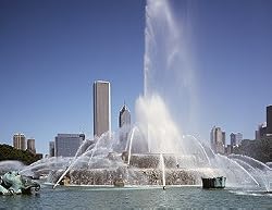 Buckingham Fountain, Chicago Photograph - Beautiful 16"x20" Photographic Print by Carol M. Highsmith