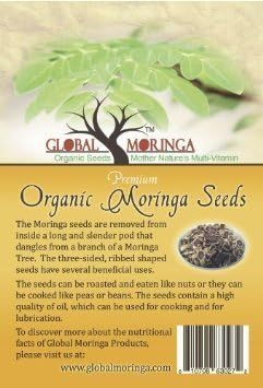 Moringa Oleifera Seeds (100) by Purelife Herbs