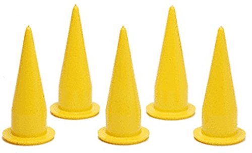 CRL Yellow Plastic Cone Nozzles for the WG51001 by CR Laurence