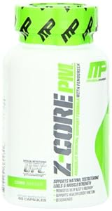 Muscle Pharm Z-Core PM Capsules, 60 Count
