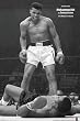 Ali vs. Liston - B&W - 11 x 17 Portrait Poster