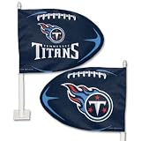 NFL Tennessee Titans Car Flag