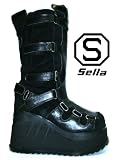 Sella Dare - Black Suede / Leather - Size 3