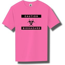 BioHazard Short Sleeve Bright Neon T-Shirt - Available in 5 bright colors