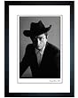 Johnny Cash in a Black Hat and Spotted Shirt, 1959