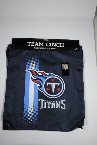 Tennessee Titans NFL Team Cinch Drawstring Backpack