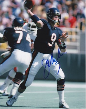 Jim McMahon Autographed Chicago Bears 8x10 Photo