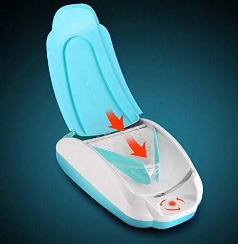 Newest Automatic Shoe Cover Dispenser Ship by DHL (3-5 Days Arrive In USA / Canada )
