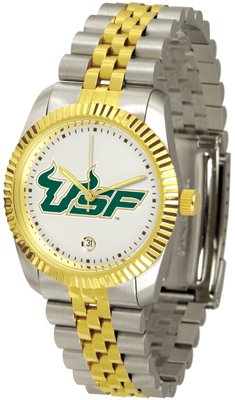 South Florida Bulls USF NCAA Mens Steel Executive Watch South Florida Bulls USF NCAA Mens Steel Executive Watch