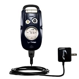 Rapid Wall Home AC Charger for the Casio G'zOne Type S - uses Gomadic TipExchange Technology