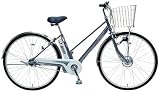 SANYO 電動ハイブリッド自転車 「新ノッタ・ママ充電」 (27型スポーツタイプ・シルバー) CY-SR273DK(S)