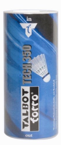Talbot Torro TECH 350 Nylonball mit Korkfu&szlig;, 3-er Pack, wei&szlig; (white) Preisvergleich