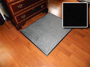 Commercial Grade Walk-Off Mats - Carpet Mat Pro - 04' x 12' - Black - Non Skid Indoor Runner Matting