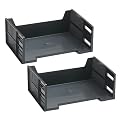 Side-Load Letter Tray  Set of 2
