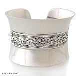 Bracelet, 'Sterling Vines'