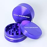 Cali Crusher&reg; 2 Piece Hard Top Herb Grinder- Purple (CC-2-P)