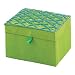 Fabric Embroidered Jewelry Box