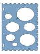 Fiskars Shape Template, Ovals
