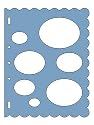 Fiskars Ovals shape Templates