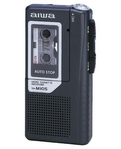 Aiwa TP-M105 Diktiergerät schwarz