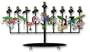 Family Menorah by Karen Rossi, Judaica