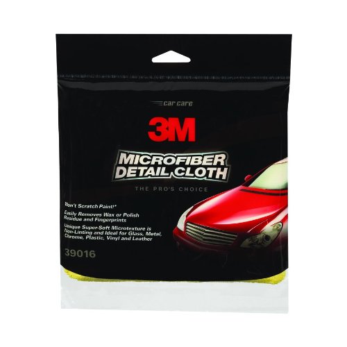 3M Show Car Detailing Cloth, Yellow, 12 in x 14 in, 1 per pack Review
