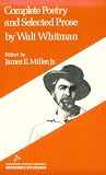 Complete Poetry And Selected Prose (Riverside Editions)